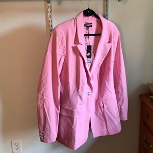 Lane Bryant Pink Blazer